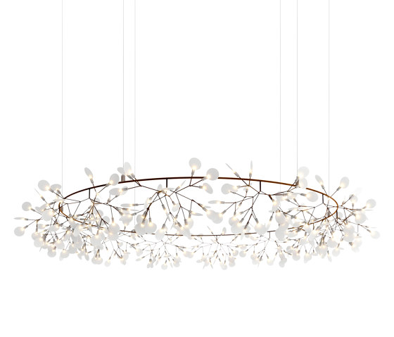 Heracleum III The Big O, Large, Copper | Suspensions | moooi