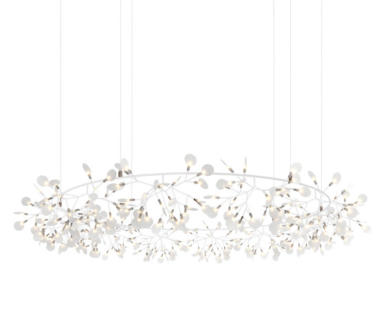 Heracleum III The Big O, Large, White | Suspended lights | moooi