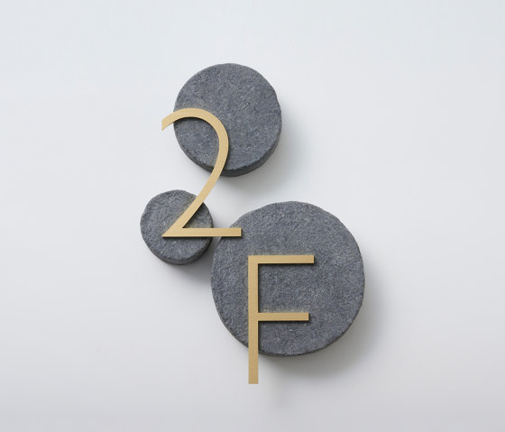 Stone signage | Piktogramme / Beschriftungen | Hiyoshiya