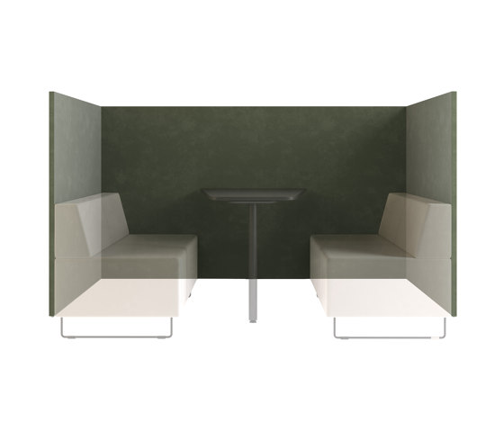Quadra | modular sofas | Work booth | Bejot