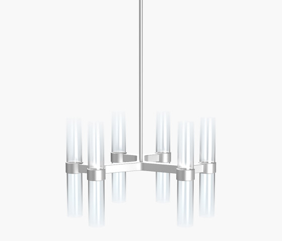 Branch | S 78—04 - Silver Anodised | Suspended lights | Empty State