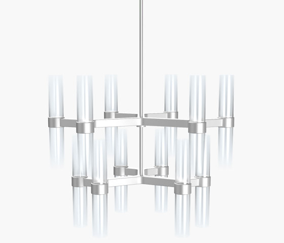Branch | S 78—08 - Silver Anodised | Suspended lights | Empty State