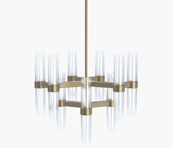 Branch | S 78—09 - Burnished Brass | Suspended lights | Empty State