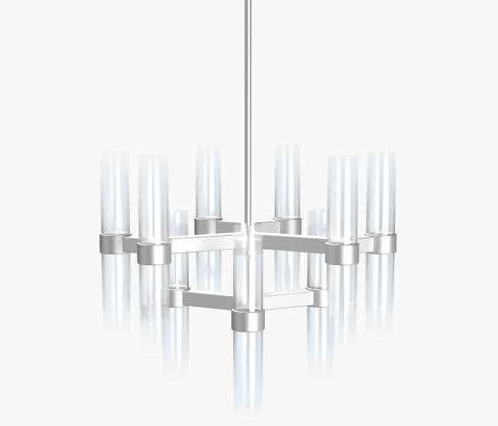 Branch | S 78—09 - Silver Anodised | Suspended lights | Empty State
