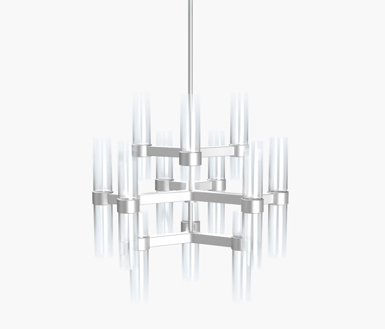 Branch | S 78—10 - Silver Anodised | Suspended lights | Empty State