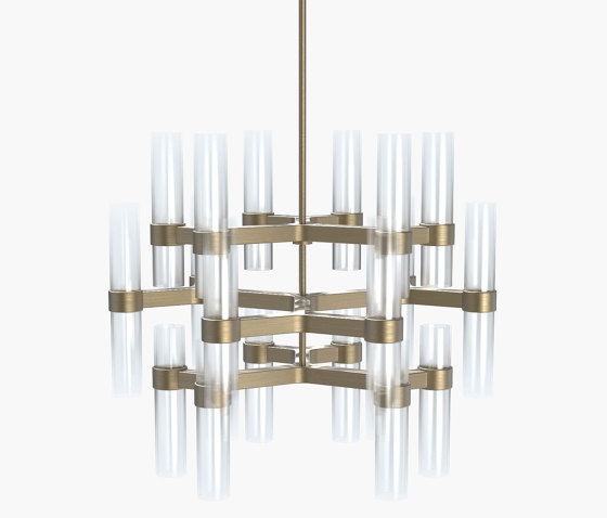 Branch | S 78—12 - Burnished Brass | Suspended lights | Empty State