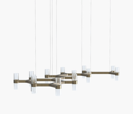 Branch | S 78—17 - Burnished Brass | Suspended lights | Empty State