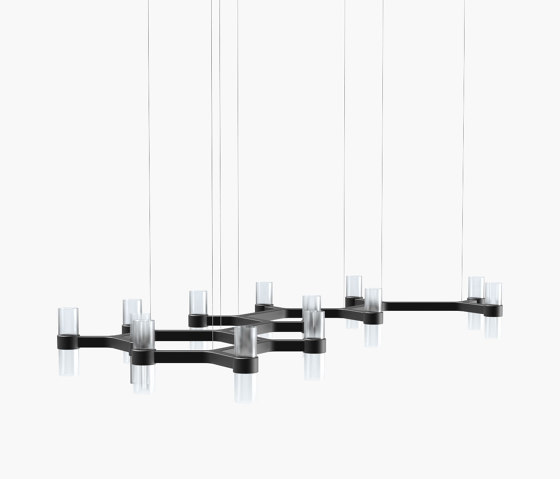 Branch | S 78—17 - Black Anodised | Suspended lights | Empty State