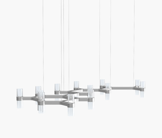 Branch | S 78—17 - Silver Anodised | Suspended lights | Empty State