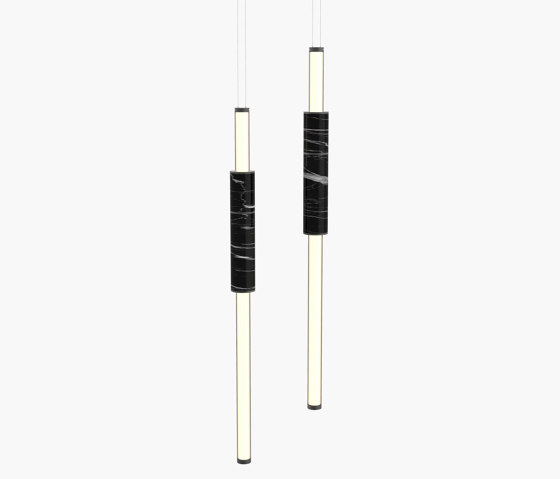 Light Pipe | S 58—05 - Black Anodised - Black | Suspended lights | Empty State