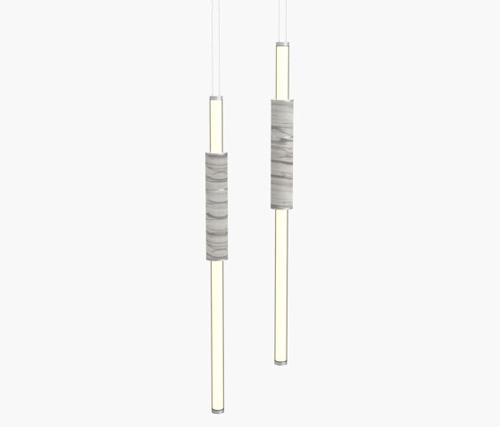 Light Pipe | S 58—05 - Silver Anodised - White | Suspended lights | Empty State