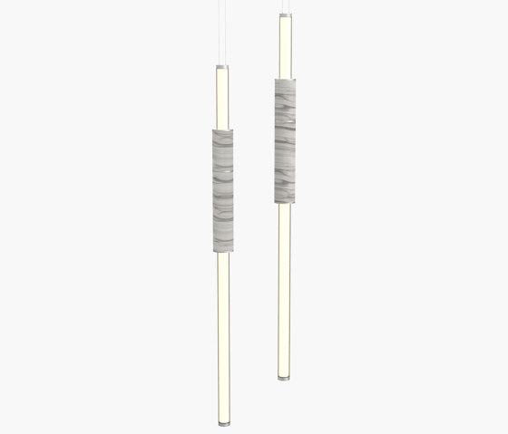 Light Pipe | S 58—06 - Silver Anodised - White | Suspended lights | Empty State