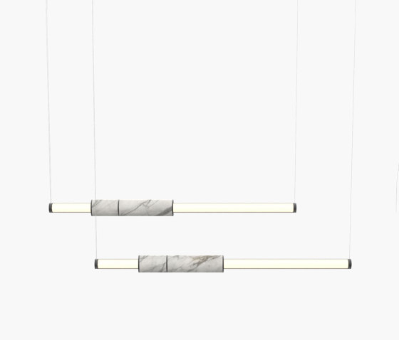 Light Pipe | S 58—08 - Black Anodised - White | Suspended lights | Empty State