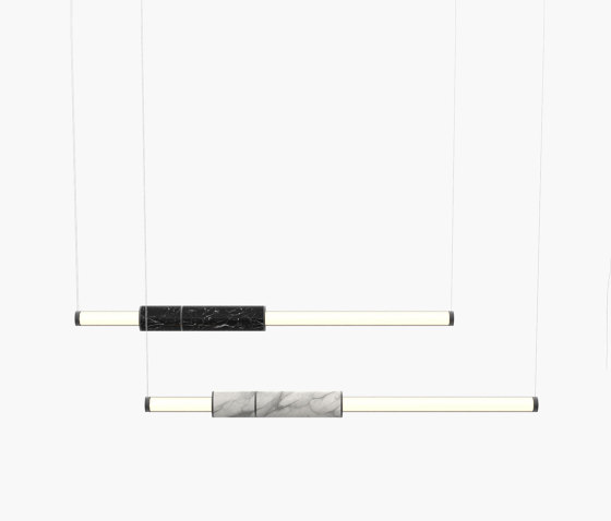 Light Pipe | S 58—08 - Black Anodised - White / Black | Lámparas de suspensión | Empty State