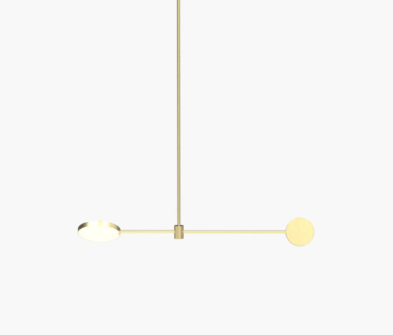 Motion | S 23—02 - Brushed Brass | Lampade sospensione | Empty State