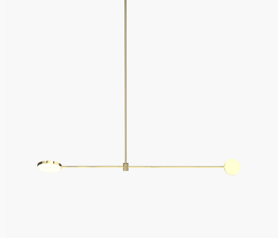 Motion | S 23—03 - Polished Brass | Lampade sospensione | Empty State