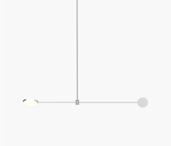 Motion | S 23—03 - Silver Anodised | Suspended lights | Empty State