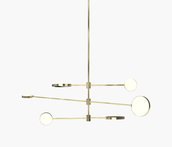 Motion | S 23—10 - Polished Brass | Lampade sospensione | Empty State