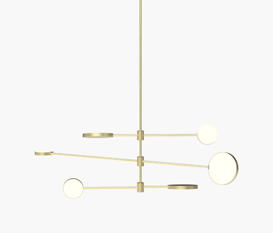 Motion | S 23—10 - Brushed Brass | Lampade sospensione | Empty State