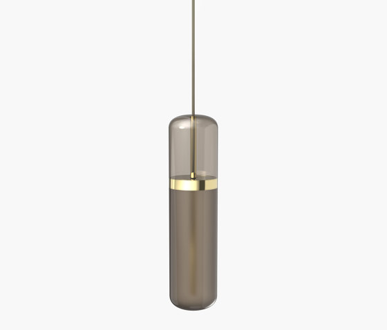 Pill | S 36—01 - Polished Brass - Smoked | Pendelleuchten | Empty State
