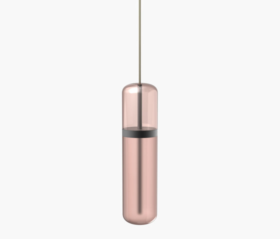 Pill | S 36—01 - Black Anodised - Pink | Suspended lights | Empty State