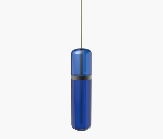 Pill | S 36—01 - Black Anodised - Blue | Lámparas de suspensión | Empty State