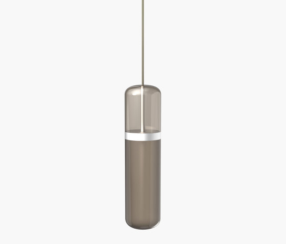 Pill | S 36—01 - Silver Anodised - Smoked | Suspended lights | Empty State