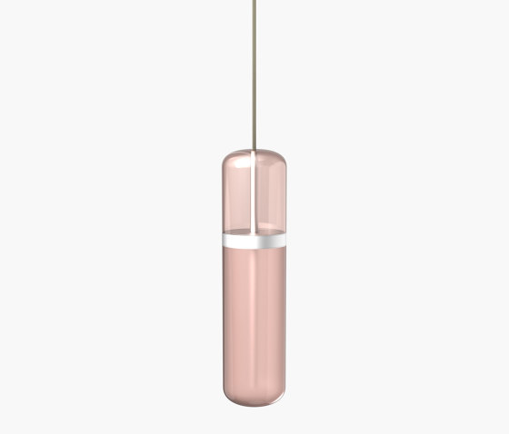 Pill | S 36—01 - Silver Anodised - Pink | Lampade sospensione | Empty State