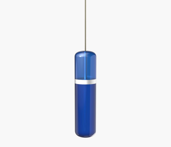 Pill | S 36—01 - Silver Anodised - Blue | Pendelleuchten | Empty State