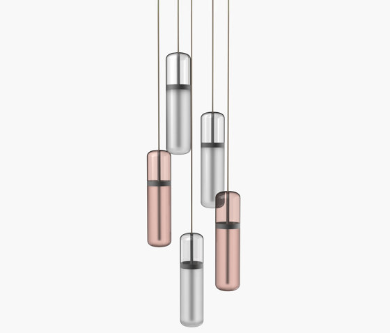 Pill | S 36—03 - Black Anodised - Opal / Pink | Suspensions | Empty State