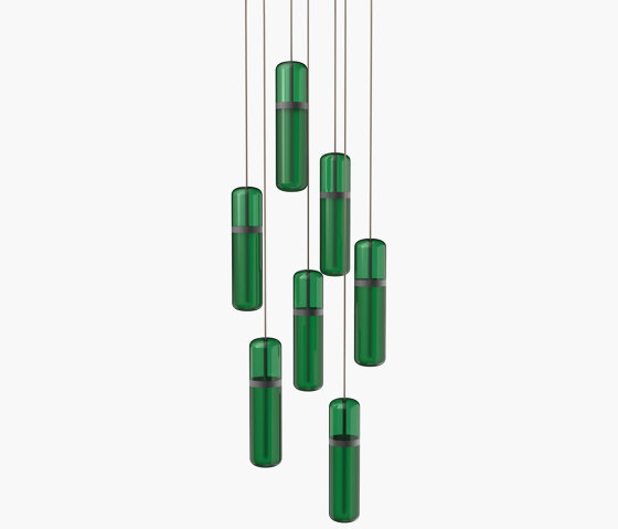 Pill S | 36—04 - Black Anodised - Green | Suspensions | Empty State