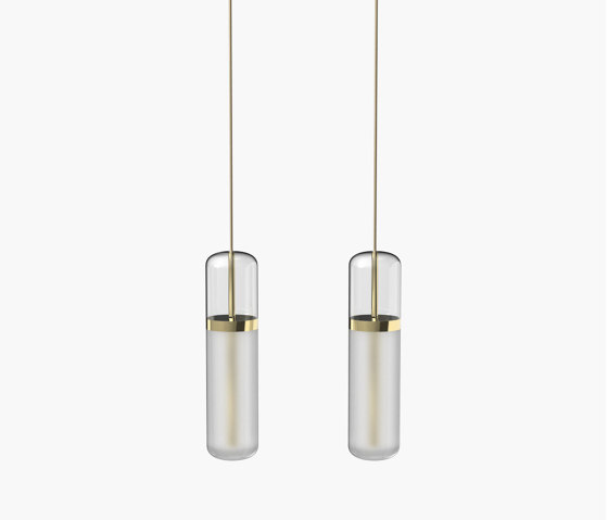 Pill S | 36—05 - Polished Brass - Opal | Suspensions | Empty State