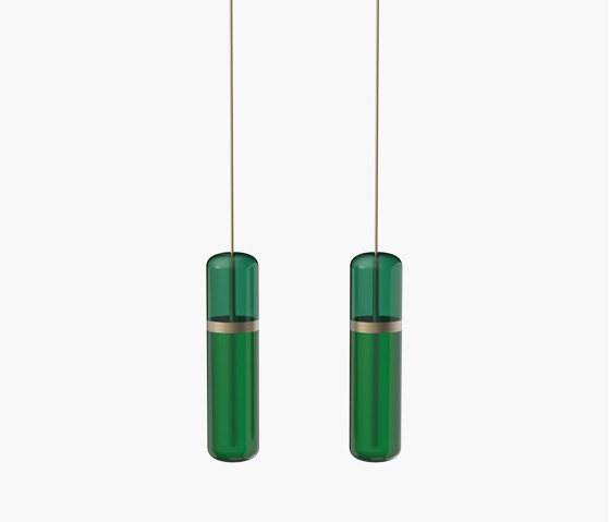 Pill S | 36—05 - Burnished Brass - Green | Suspensions | Empty State