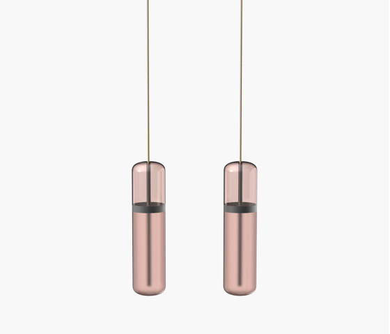 Pill S | 36—05 - Black Anodised - Pink | Lampade sospensione | Empty State