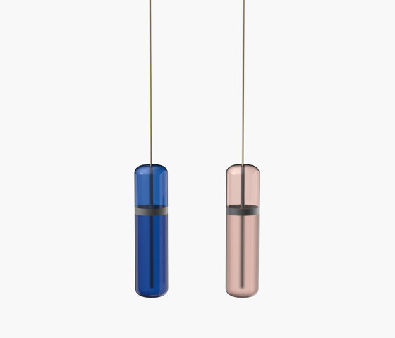Pill S | 36—05 - Black Anodised - Blue / Pink | Lampade sospensione | Empty State