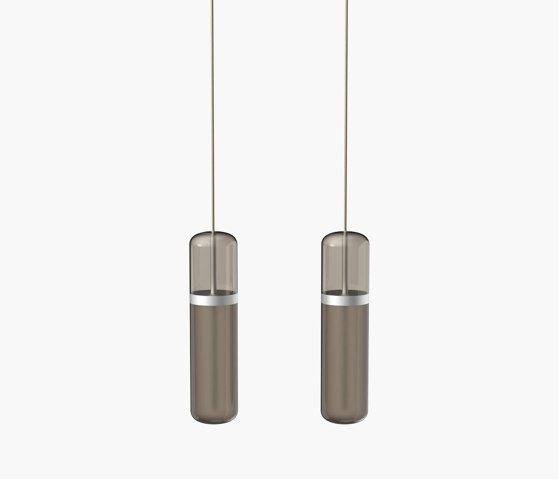 Pill S | 36—05 - Silver Anodised - Smoked | Suspensions | Empty State