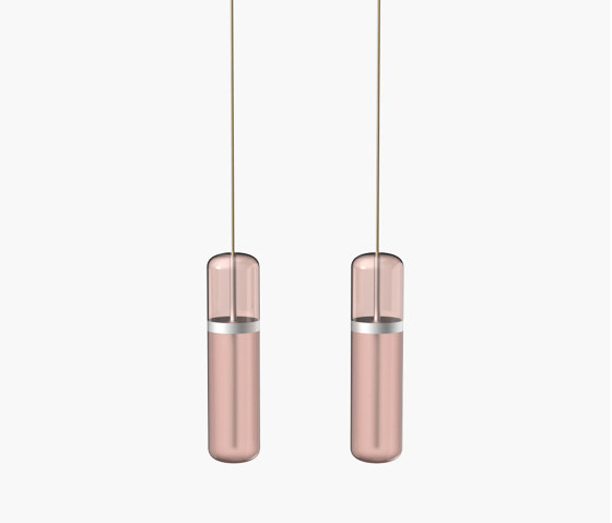 Pill S | 36—05 - Silver Anodised - Pink | Pendelleuchten | Empty State