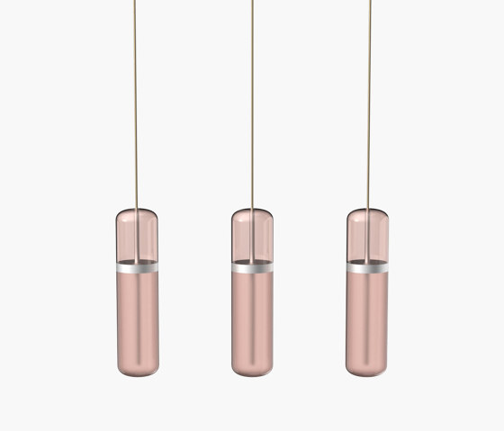 Pill S | 36—06 - Silver Anodised - Pink | Pendelleuchten | Empty State