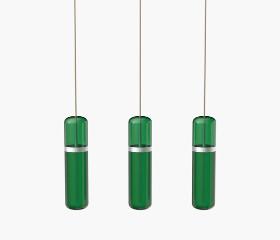 Pill S | 36—06 - Silver Anodised - Green | Suspensions | Empty State