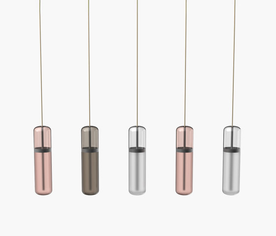 Pill S | 36—07 - Black Anodised - Pink / Smoked / Opal | Suspensions | Empty State