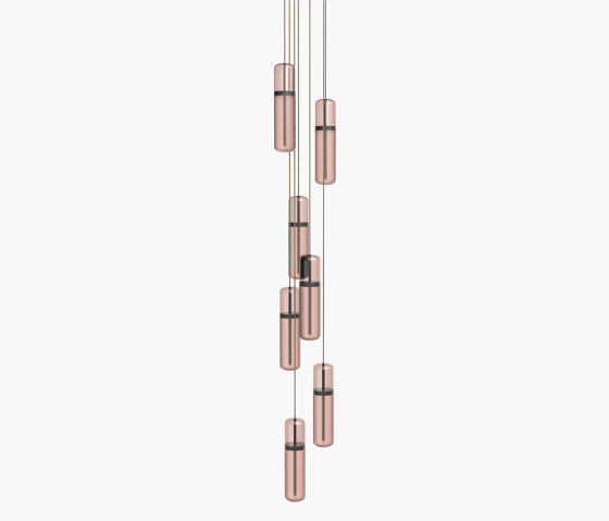 Pill S | 36—08 - Black Anodised - Pink | Suspensions | Empty State
