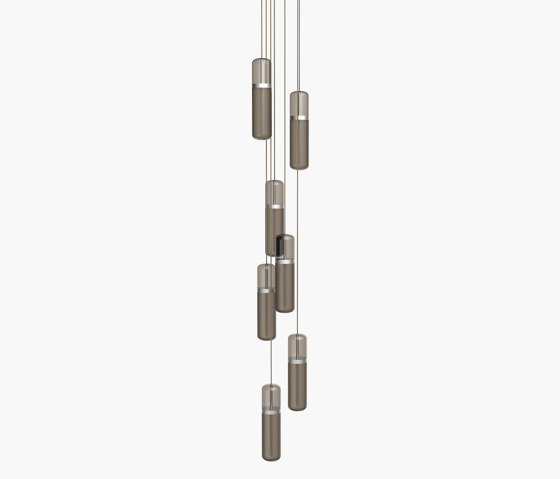 Pill S | 36—08 - Silver Anodised - Smoked | Suspensions | Empty State