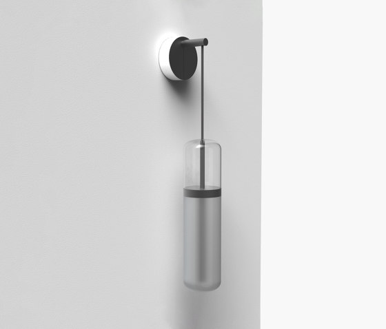 Pill S | 36—09 - Black Anodised - Opal | Wall lights | Empty State