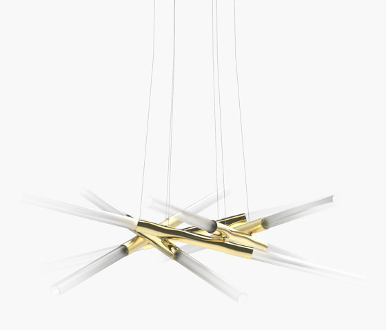 Sabre | S 6—06 - Polished Brass | Suspended lights | Empty State