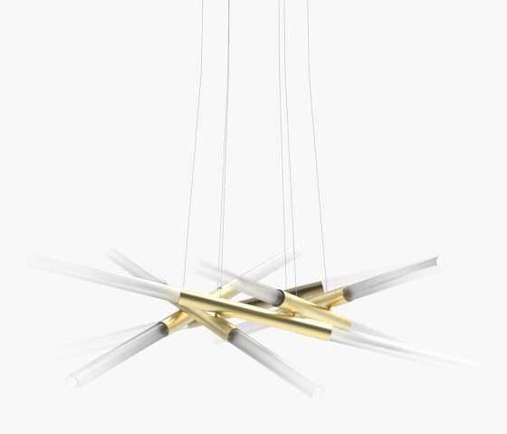 Sabre | S 6—06 - Brushed Brass | Lampade sospensione | Empty State