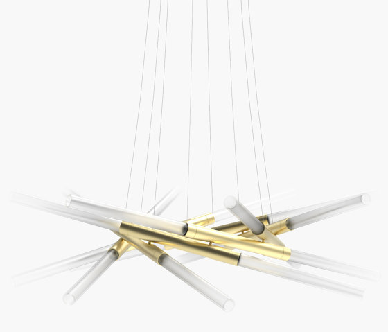 Sabre | S 6—07 - Brushed Brass | Suspended lights | Empty State