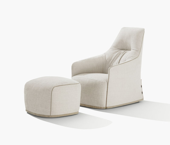 Santa Monica Lounge armchair | Armchairs | Poliform