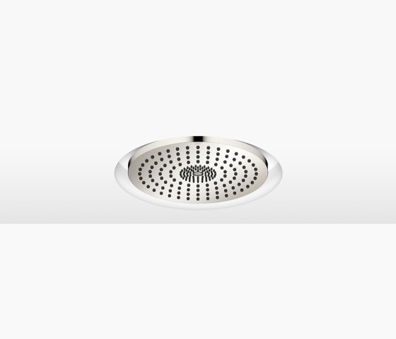 SERIES SPECIFIC - Pomme de douche arrosoir pour montage encastré au plafond Avec lumière 300 mm - Platine | Robinetterie de douche | Dornbracht