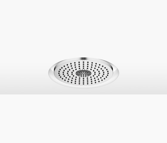 SERIES SPECIFIC - Rain shower for recessed ceiling installation with light 300 mm - Brushed Chrome | Shower controls | Dornbracht