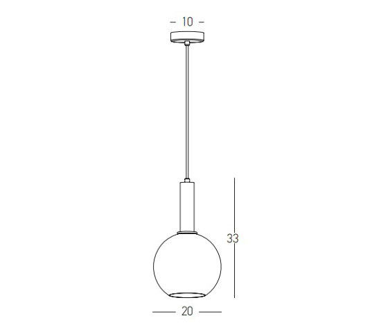 Decorative Pendant | 22071 | Lampade sospensione | ALPHABET by Zambelis